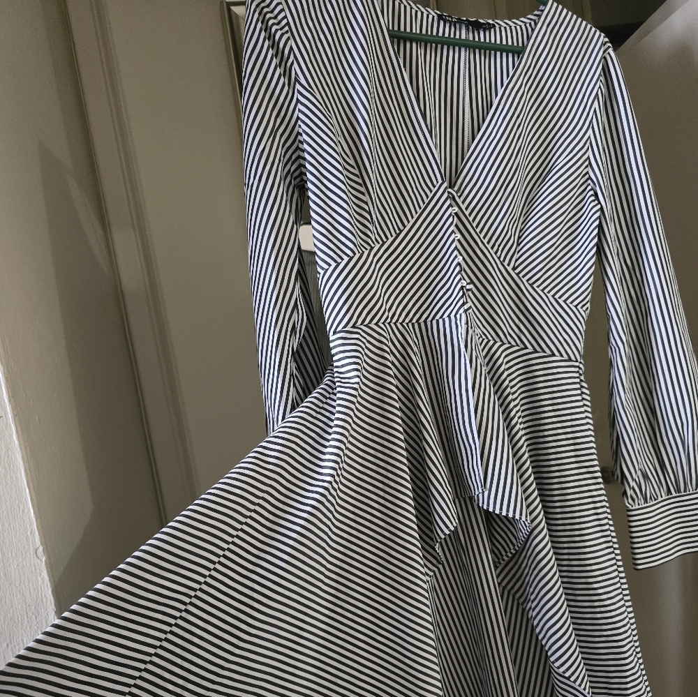 Tall woman's dress